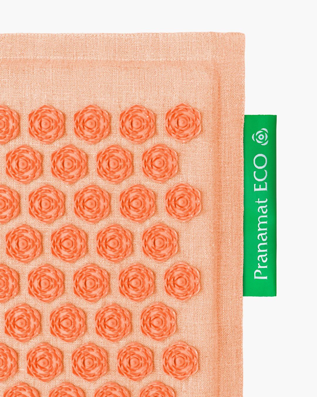 Pranamat + PranaPillow + Mini Hemp Edition (Peach Fuzz)