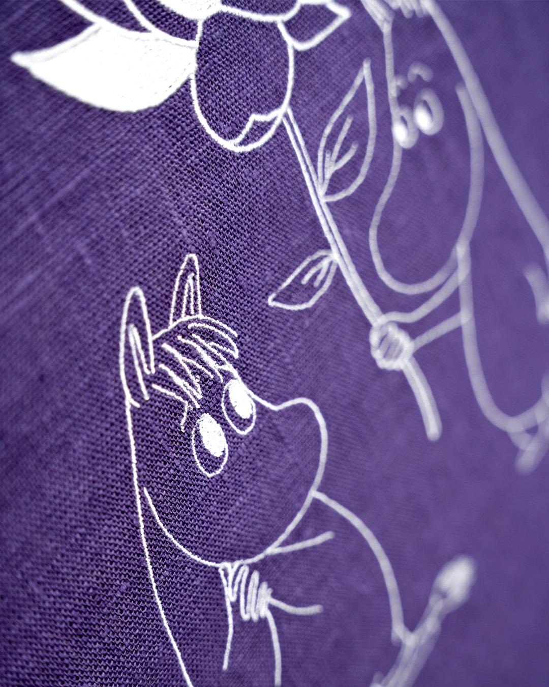 ​Pranamat Сиреневый Насыщенный + Подушка (Moomin)