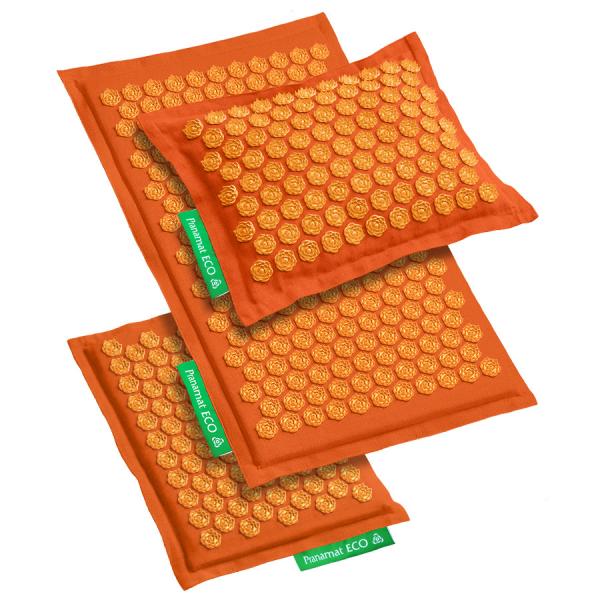 Pranamat ECO + PranaPillow + Mini Orange & Orange